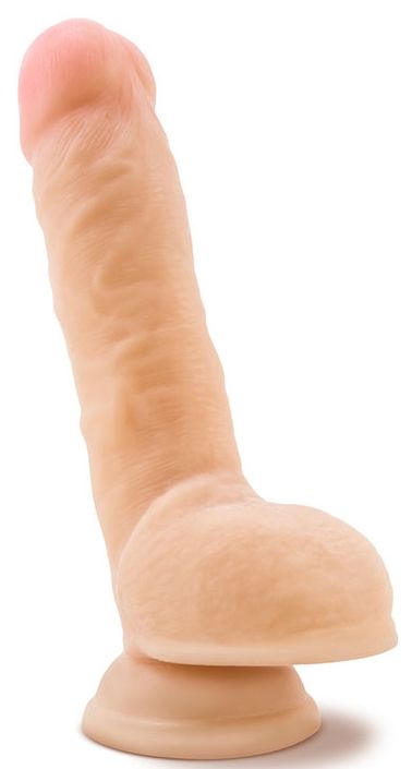 Телесный фаллоимитатор 9 Inch Sensa Feel Dildo - 22,8 см.