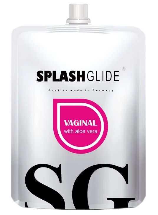 Ухаживающий лубрикант на водной основе Splashglide Vaginal With Aloe Vera - 100 мл.