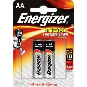 Батарейки Energizer MAX E91/AA 1,5V - 2 шт.