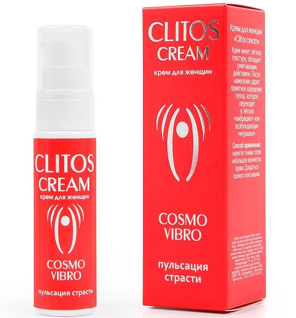 Возбуждающий крем для женщин Clitos Cream - 25 гр.