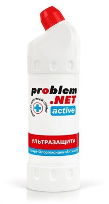 Обеззараживающий спрей для рук Problem.net Active - 1000 мл.