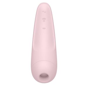 Розовый вакуум-волновой стимулятор Satisfyer Curvy 2+