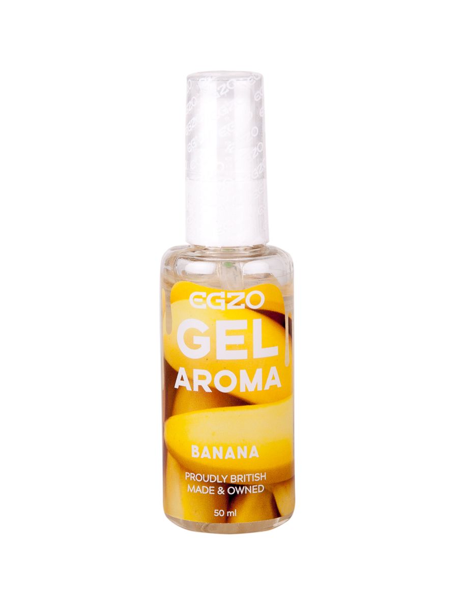 Интимный лубрикант Egzo Aroma с ароматом банана - 50 мл.