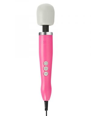 Розовый жезловый вибратор Doxy Massager - 34 см.