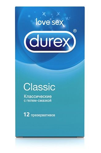 Классические презервативы Durex Classic - 12 шт.