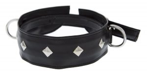 Полиуретановый ошейник с пуклями и D-кольцами Collar with Studs