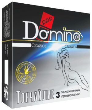 Супертонкие презервативы Domino 