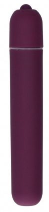 Фиолетовая вибропуля Bullet Vibrator Extra Long - 10,5 см.