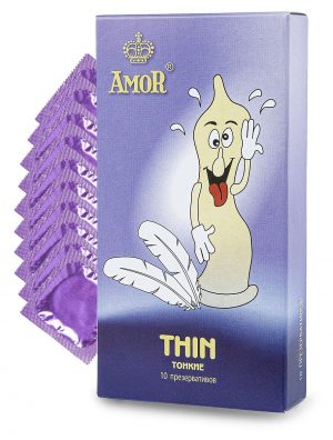 Супертонкие презервативы AMOR Thin 