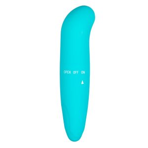 Голубой мини-вибратор для G-стимуляции Easytoys Mini G-Spot Vibrator - 12 см.