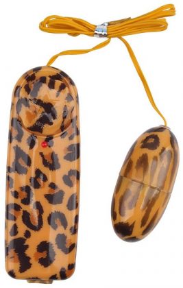 Леопардовое виброяйцо Leopard Print Love Egg