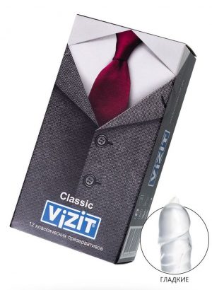 Классические презервативы VIZIT Classic - 12 шт.