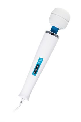 Белый вибромассажёр Magic Wand Europe - 31,5 см.