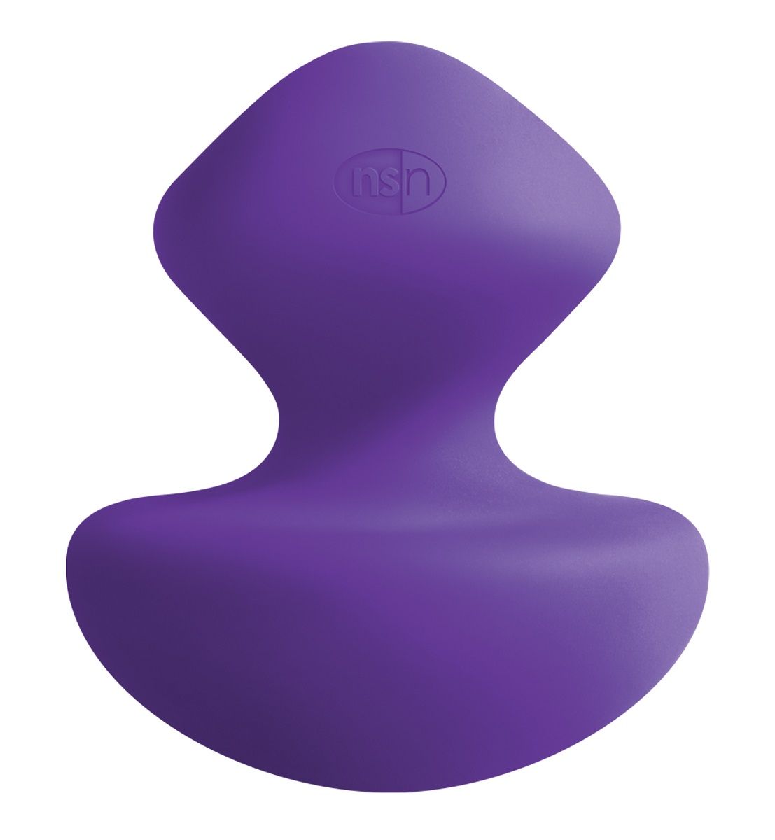 Фиолетовый универсальный вибромассажер Luxe Syren Massager